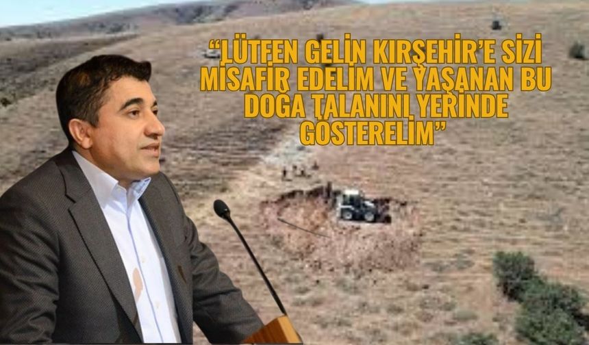 Milletvekili İlhan: “Altın madeni şirketlerinin faaliyetlerine asla müsaade etmeyeceğiz”