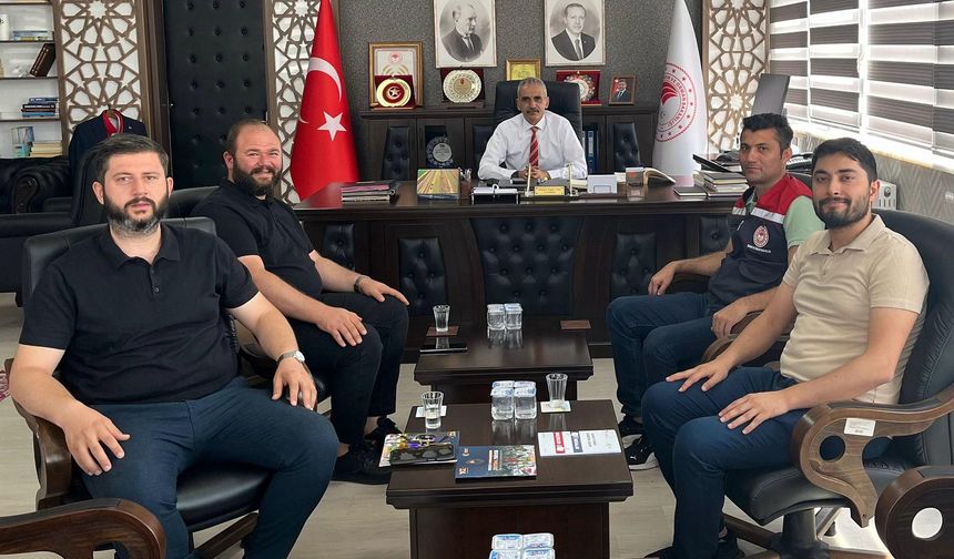 Mucurlu Üreticilerden İl Müdürü Taşa Ziyaret