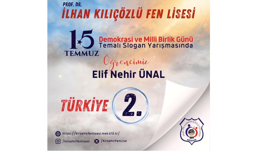 KIRŞEHİR EĞİTİMDE BAŞARIYA DOYMUYOR