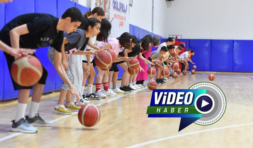 KIRŞEHİRLİ GENÇLER BASKETBOL ÖĞRENİYOR