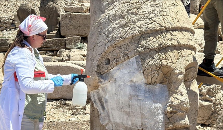 Nemrut Dağı'ndaki simge eserleri bu yöntem ile korunacak?