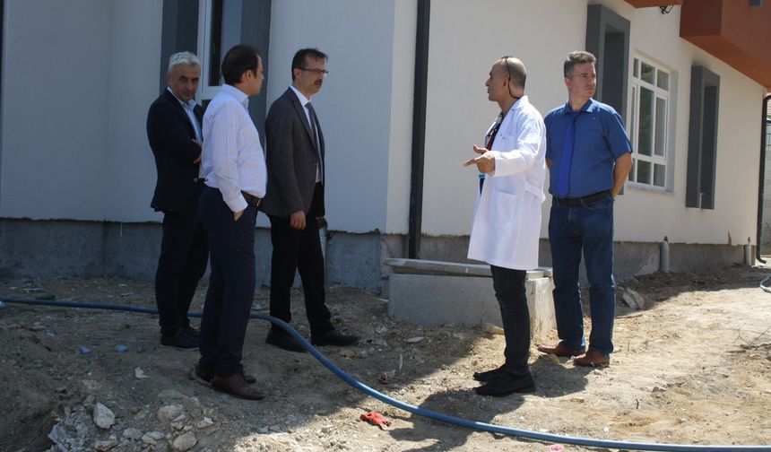 Kaman’da sağlık tesislerine yakın takip