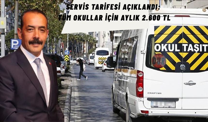 Kırşehir’de servis aracı tarifesi açıklandı