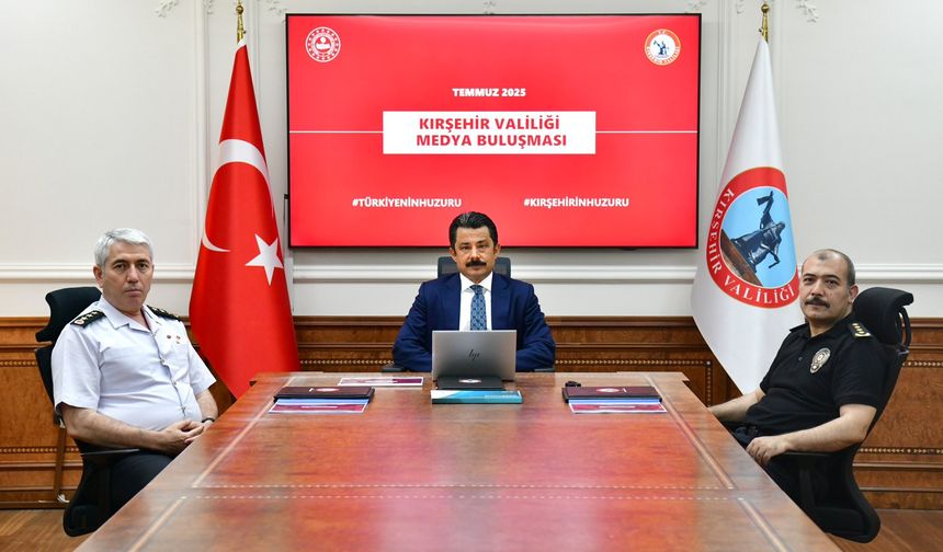 Kırşehir’de Temmuz Ayında Suç Oranları Azaldı, Operasyonlar Artarak Devam Ediyor