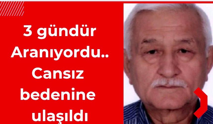 3 gündür aranıyordu, Çiçekdağı Ormanlığı'nda cansız bedenine ulaşıldı