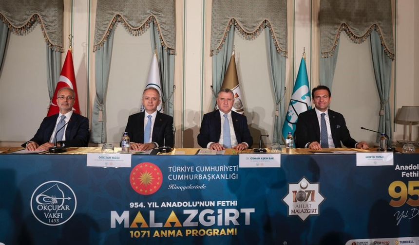 SPOR BAKANI BAK: “HERKESİ AHLAT VE MALAZGİRT'E DAVET EDİYORUZ”