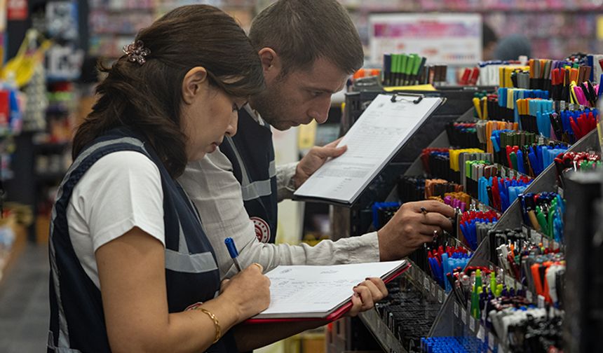 Ticaret Bakanlığı okul ürünleri denetimlerini yoğunlaştırdı