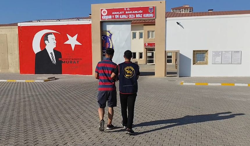 Kırşehir'de cezaevinden firar eden hükümlü yakalandı