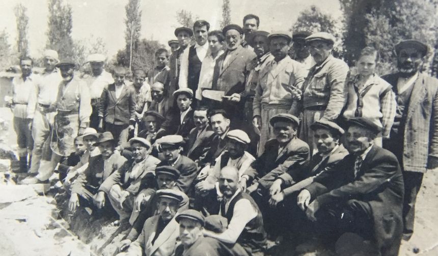 Kırşehir'de 68 yıl önce çekilen fotoğraf