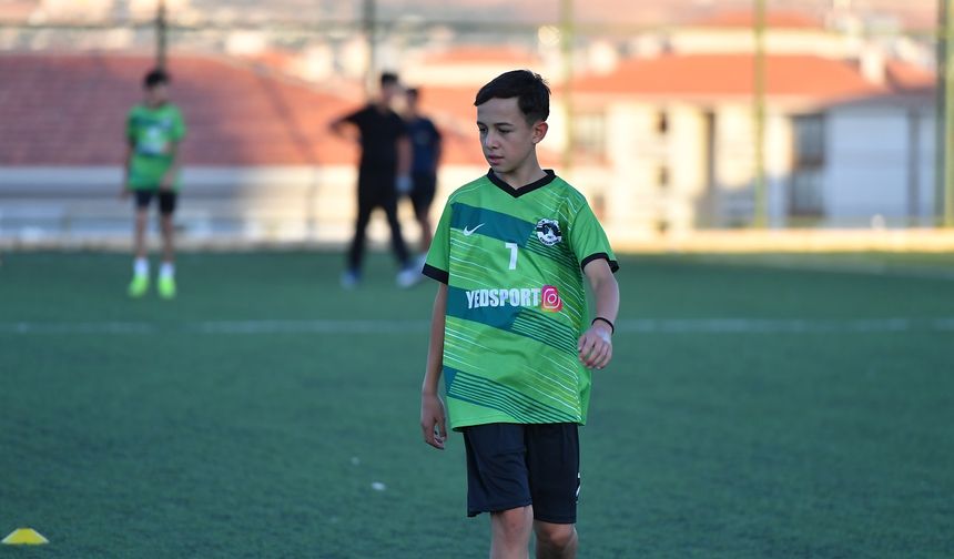 Kırşehirspor U15 oyuncuları, Kırıkkalespor maçına kenetlendi
