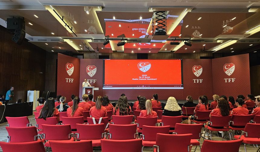 MHK'dan Kadın Hakemlere Özel Eğitim Semineri
