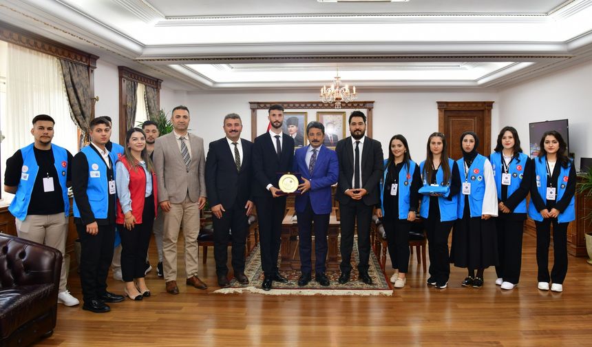 ÜNİDES Projesi kapsamında Kırşehir Protokolüne ziyaret