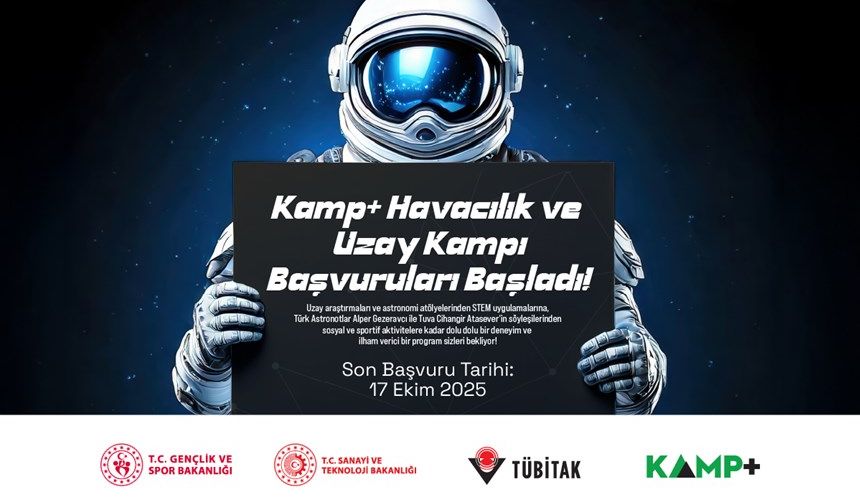 Gençler uzaya yelken açıyor
