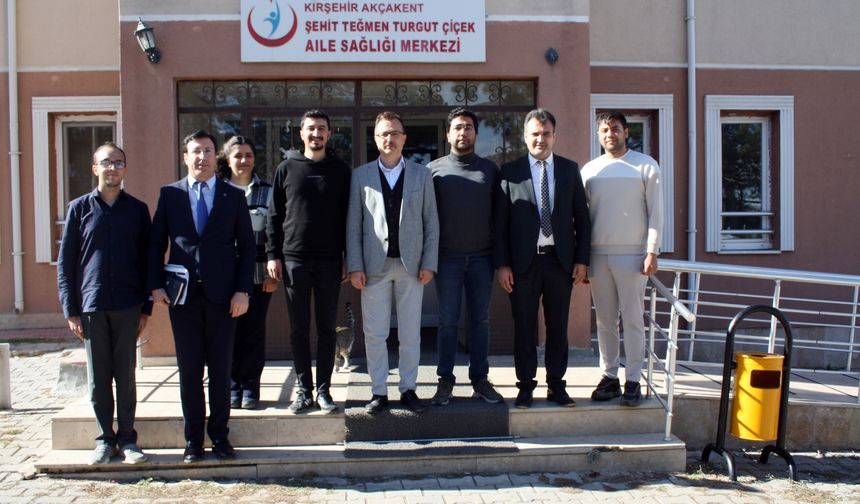 Akçakent’te sağlık hizmetlerine yakından bakış