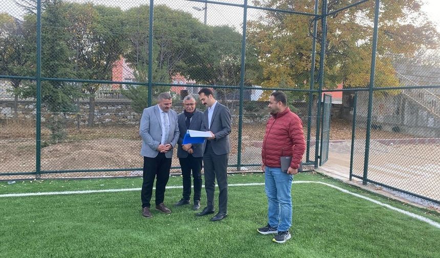 Akpınar’da Gençlik ve spor yatırımları hız kazandı