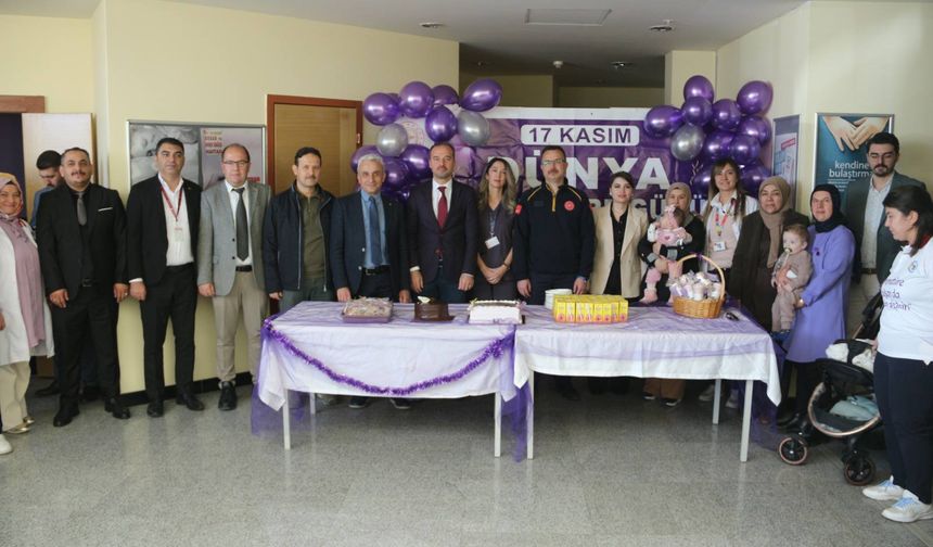 Kırşehir’de Dünya Prematüre Günü Farkındalık etkinliği