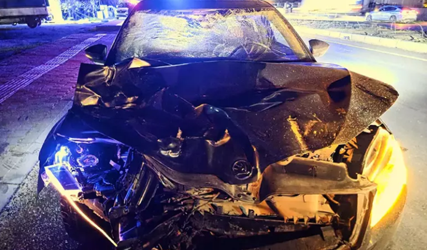 Otomobilin çarptığı motosiklette iki kardeş yaşamını yitirdi
