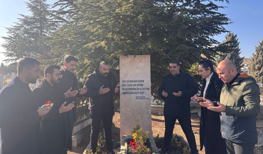 Anahtar Parti Kırşehir Teşkilatı, Muharrem Ustayı mezarı başında andı