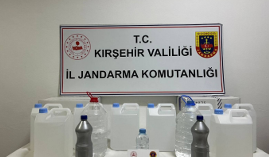 Kırşehir’de Kaçak Alkol Operasyonu: 2 Şüpheli Hakkında Soruşturma Başlatıldı