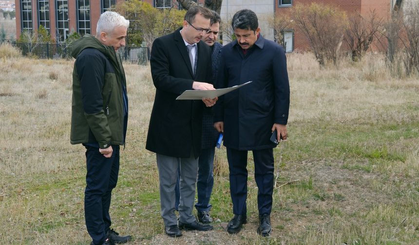 Kırşehir’de UMKE Deposu İçin Yer Tespiti İncelemesi Yapıldı