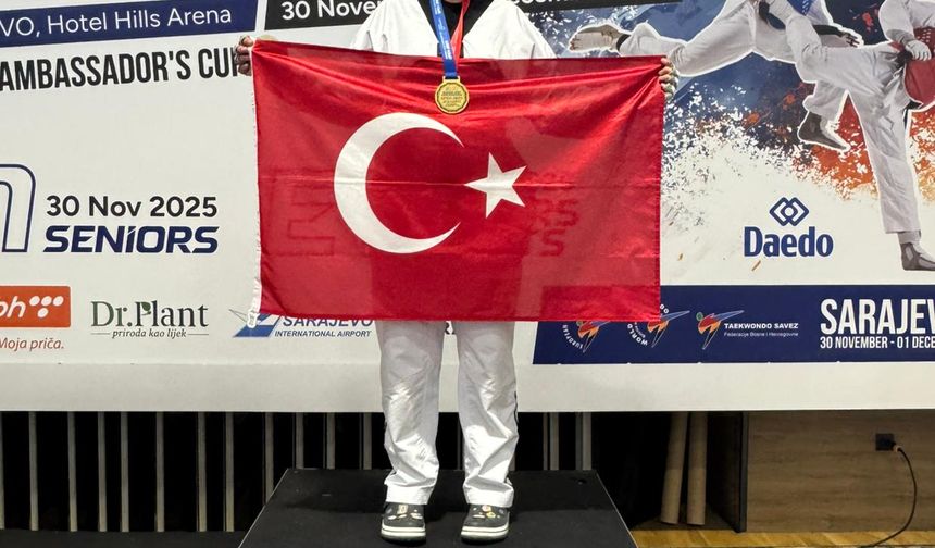 Taekwondo Şampiyonası’nda Türk sporculardan gurur verici başarı