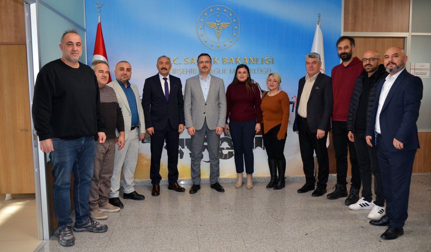 Türk Sağlık-Sen’den İl Sağlık Müdürü’ne ziyaret