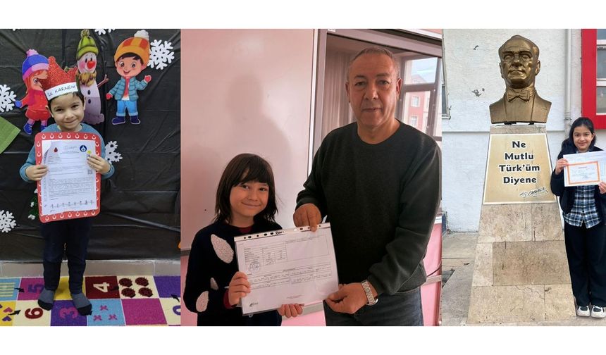 Kırşehir’de 234 okulda tatil zili çaldı: Öğrenciler karnelerini aldı