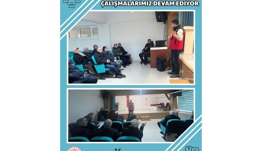 Kırşehir’de köy muhtarlarına hayvancılık eğitimi