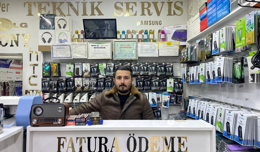 Samet Koç açıkladı! Kırşehir’de ikinci el telefonculukta karla birlikte risk de var…