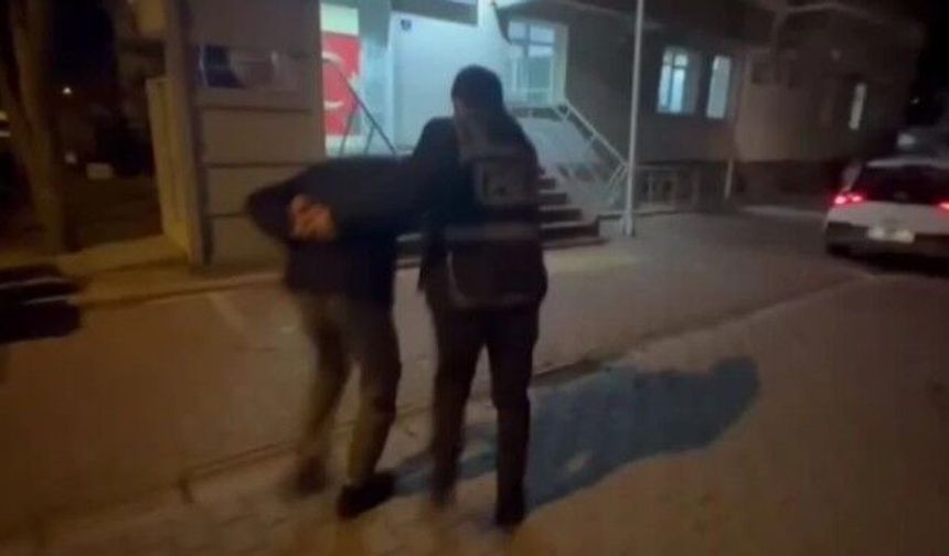 21 Suç kaydı olan akü hırsızı yakalandı