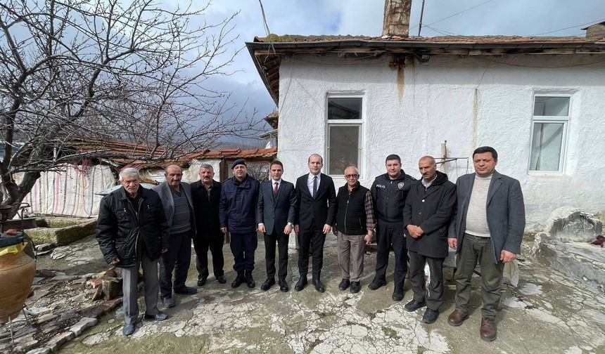 Boztepe Protokolünden Köy Ziyaretleri