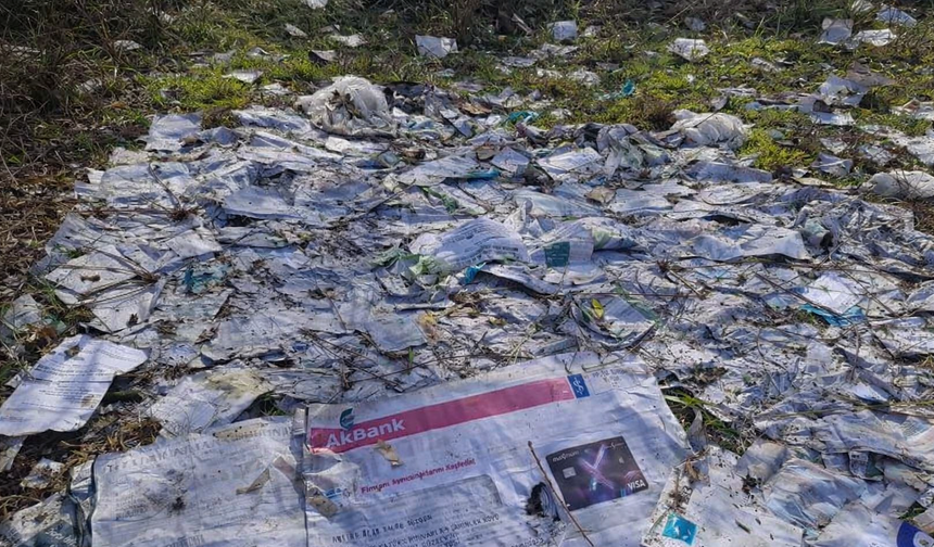 Aksaray’a Ait Banka Belgeleri Kırşehir’de Yere Atılmış Halde Bulundu
