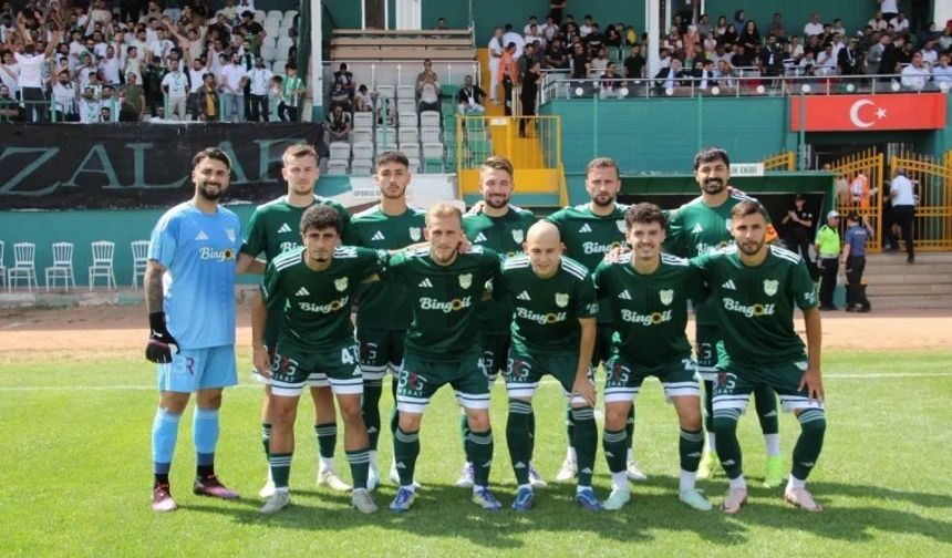 Bingölspor, evinde 25 puan topladı