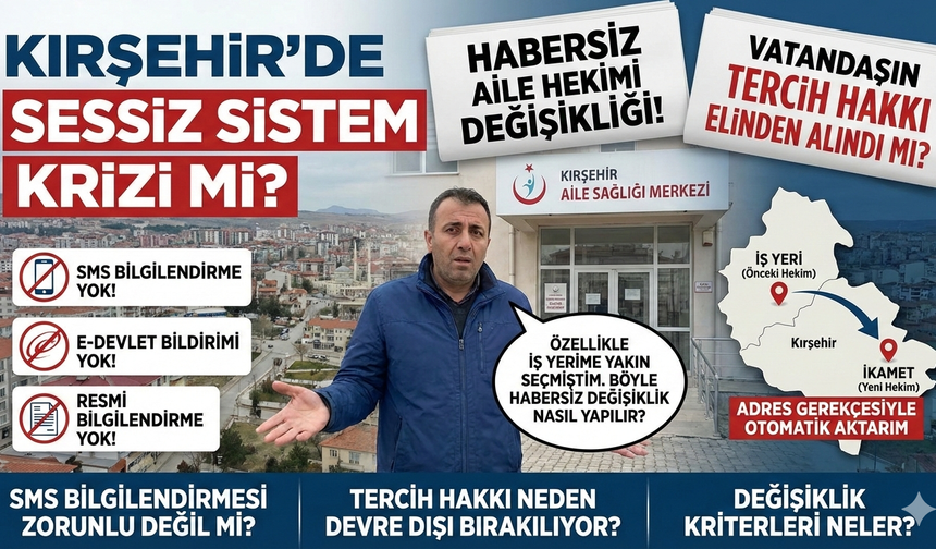 KIRŞEHİR’DE SESSİZ SİSTEM KRİZİ Mİ?