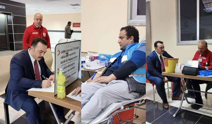 Kırşehir Adliyesi’nde Kan ve Kök Hücre Bağışı Seferberliği