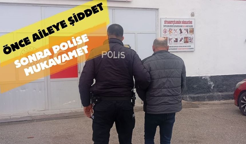 Kırşehir’de Aile İçi Şiddet İhbarına Giden Ekiplere Saldırı: 1 Tutuklama