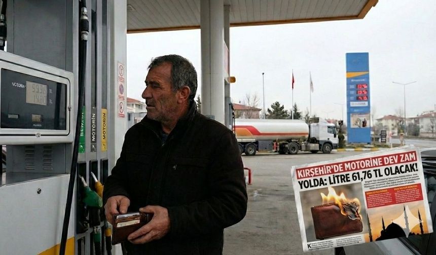 Kırşehir’de Cüzdanlar Yanacak: Motorine Dev Zam Yolda!..