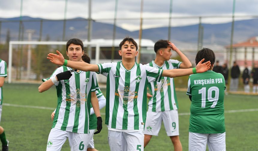 Kırşehirspor U15, son dakikalarda güldü: 1-0