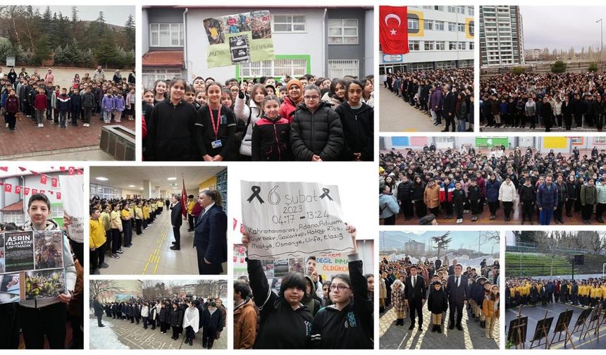 Milli Eğitim Bakanlığı Kırşehir’de duyulan anma törenini paylaştı