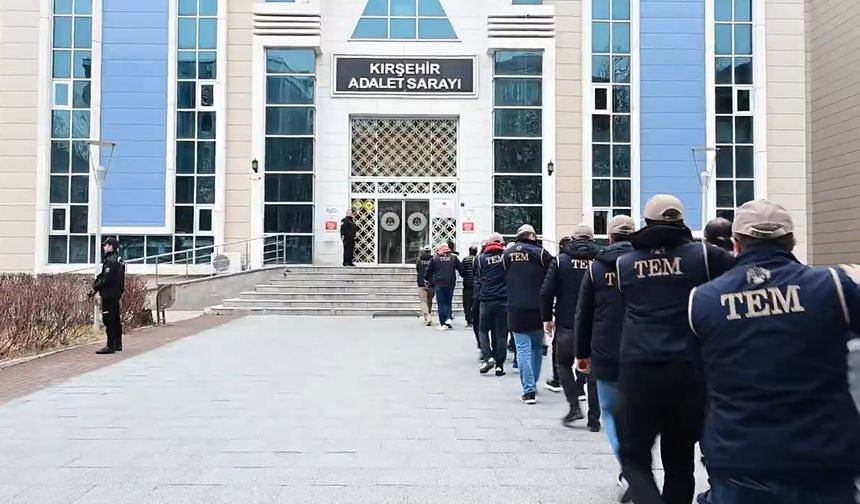 Kırşehir'de DEAŞ'a ağır darbe: 12 tutuklu