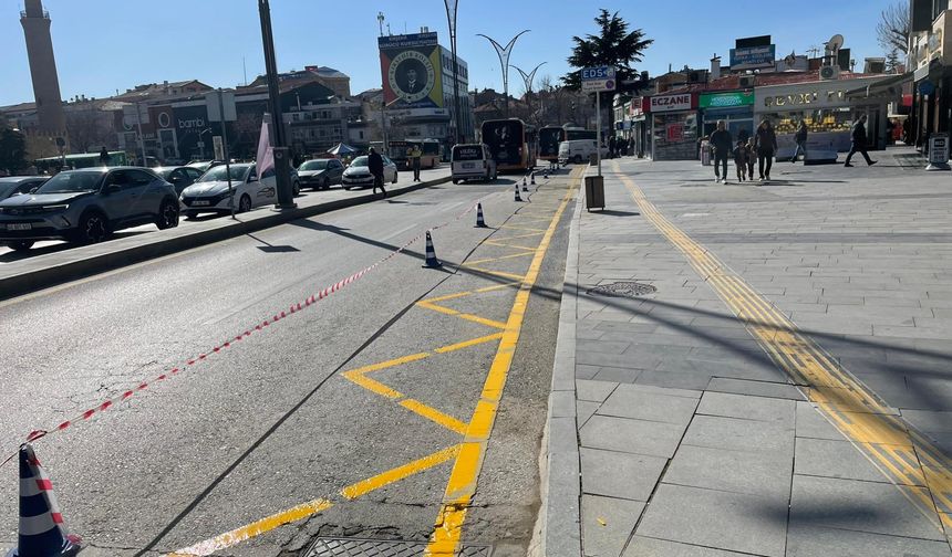 Kırşehir'de park ederken artık 2 kere düşünün