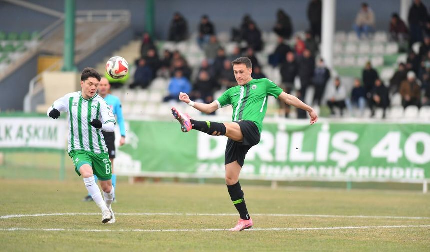 KIRŞEHİRSPOR EVİNDE 1 PUANA RAZI OLDU