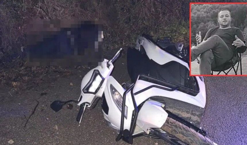38 Yaşındaki Motosiklet Sürücü Hayatını Kaybetti