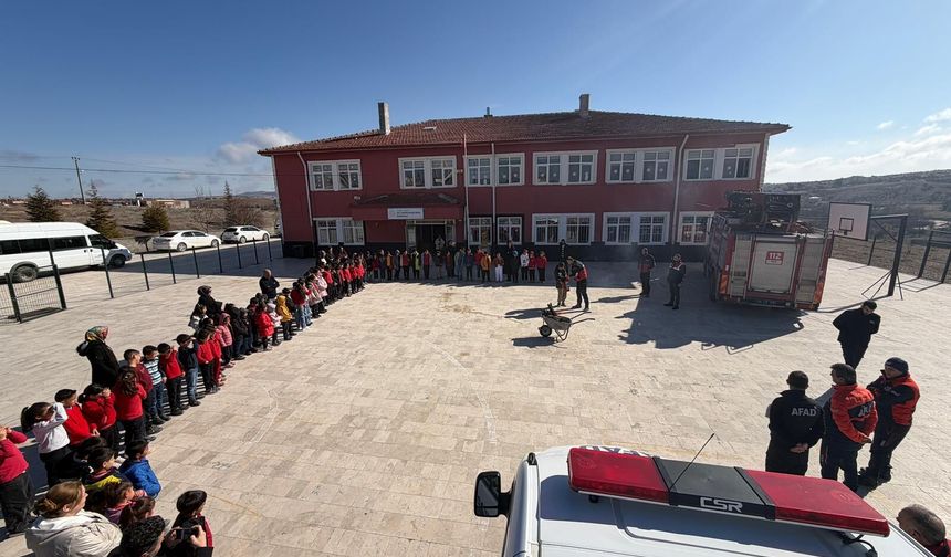 Deprem Haftası’nda Mucur’da Tatbikat