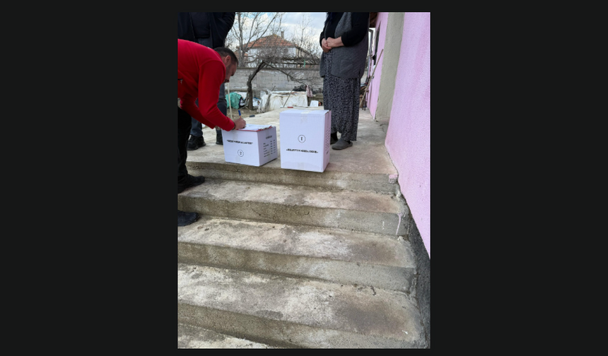 Kızılay’dan Akpınar’da Dayanışma Eli