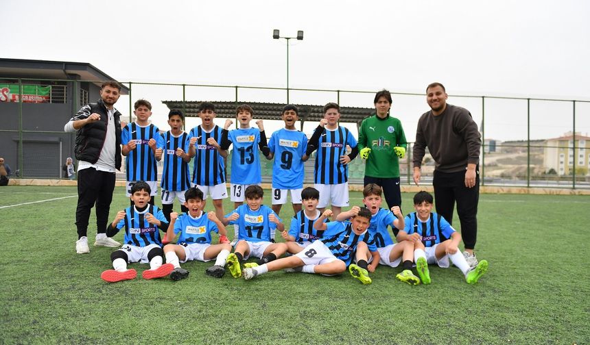 Ahi Evran’dan U13 Ligi’ne fırtına gibi başlangıç: 7-0