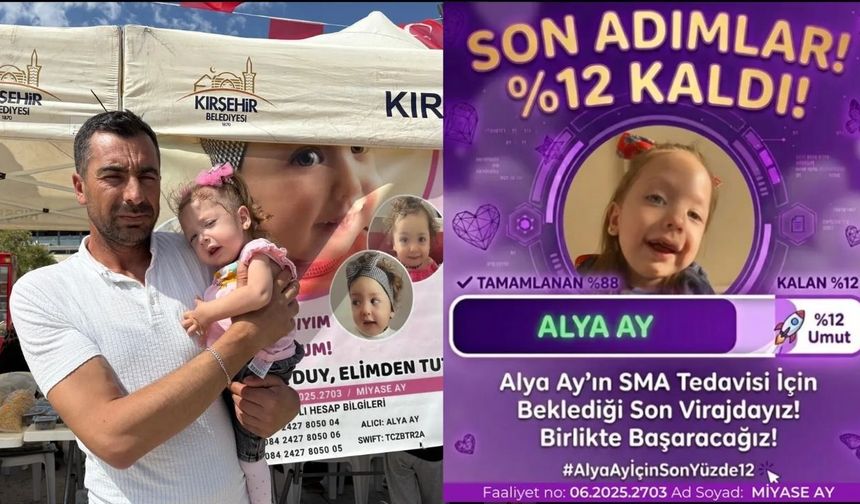 Alya Bebek Yaşasın Diye Zekât ve Fitreler Umuda Dönüşüyor