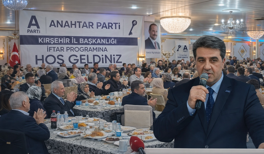 Anahtar Parti’den Kırşehir’de Kadınlar Günü İftarı: Salon Doldu Taştı