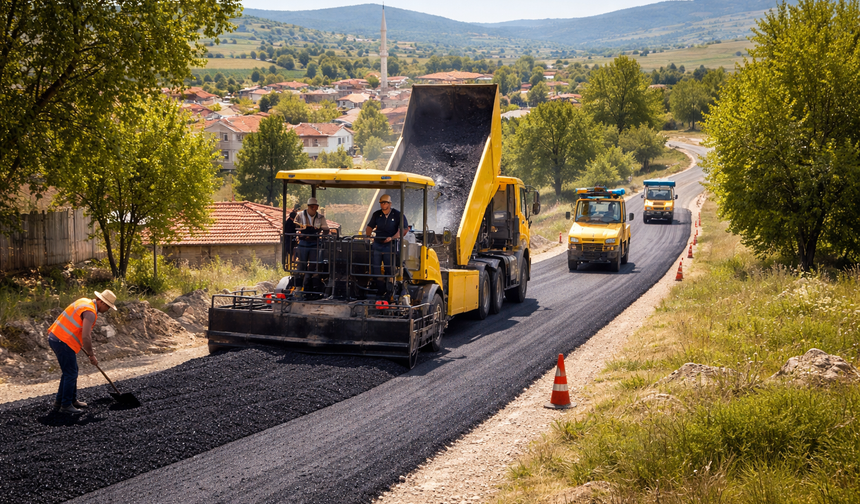 Kırşehir Köylerine 2026 İçin Dev Asfalt Hamlesi: 220 Km Yol Yenilenecek