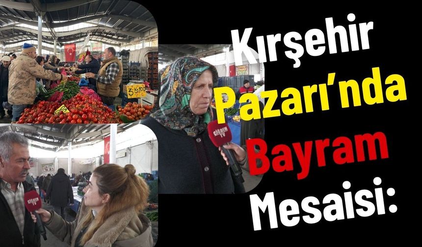 Kırşehir’de Cüzdanlar Boş, Poşetler Hafif: Bayram Gelmiş Neyimize?